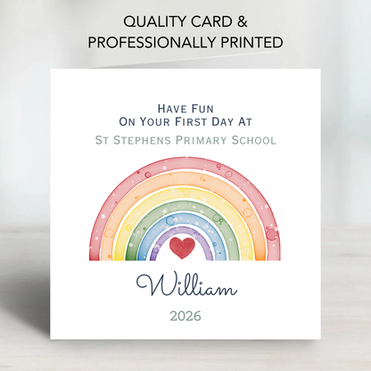 First or Last Day of School Card - C206