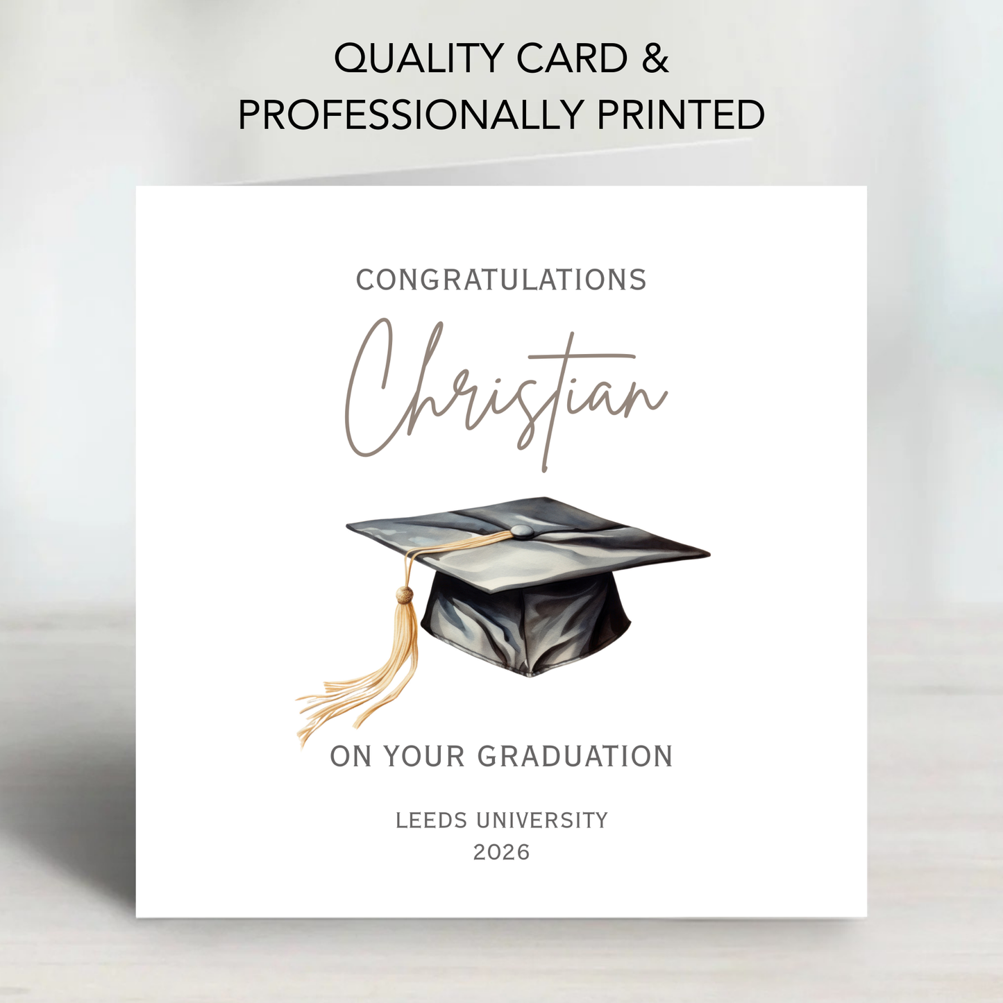 Graduation Congratulations Card - C827