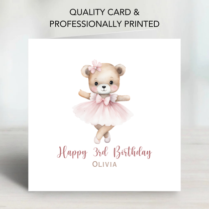 Cute Ballerina Teddy - C555