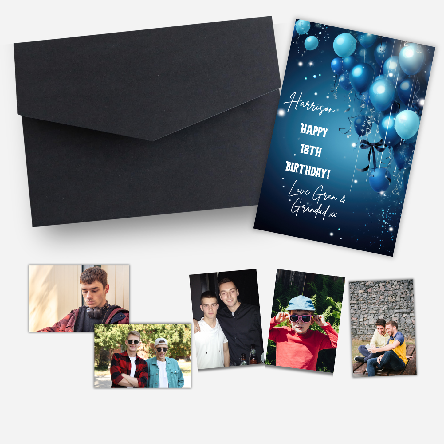 Birthday Card of Memories - Unique Photo Gift - PW1
