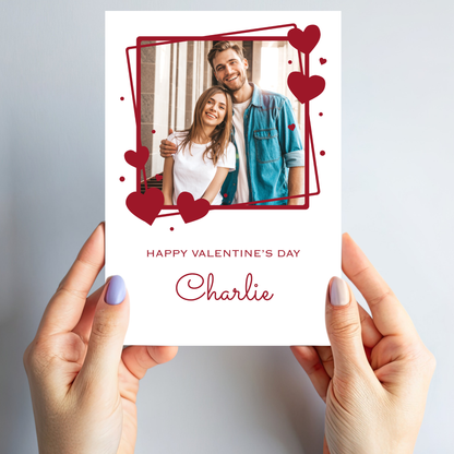 Valentine Photo Card In Colour - PC31