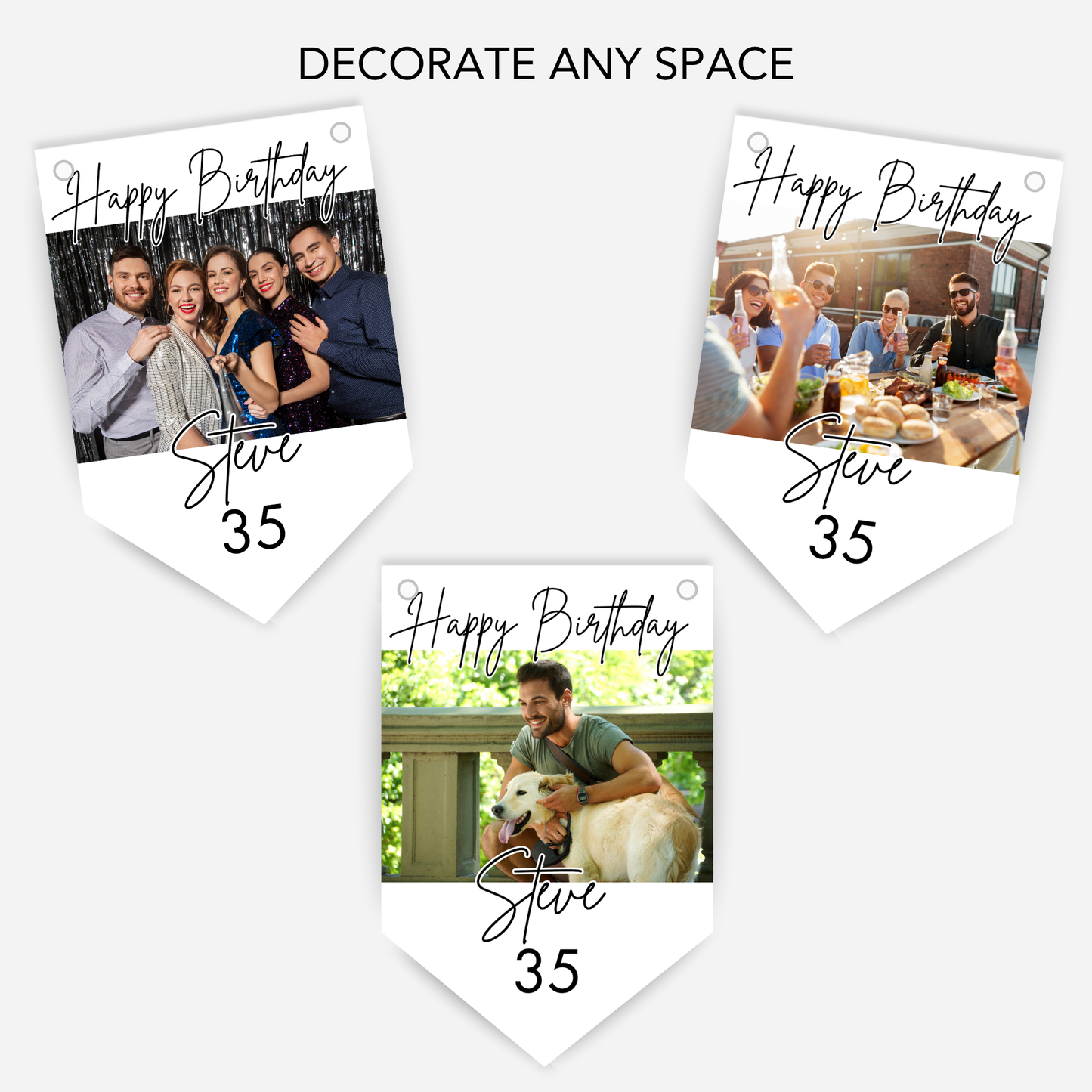 Colour Photo Bunting - B232