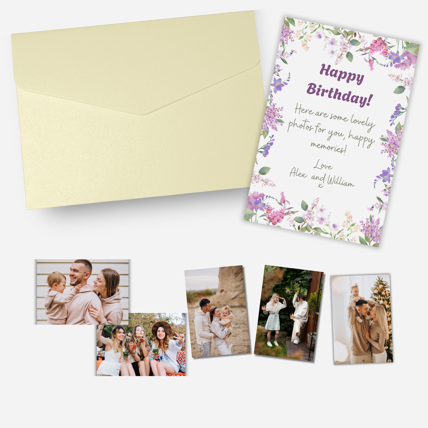 Birthday Card of Memories - Unique Photo Gift - PW5