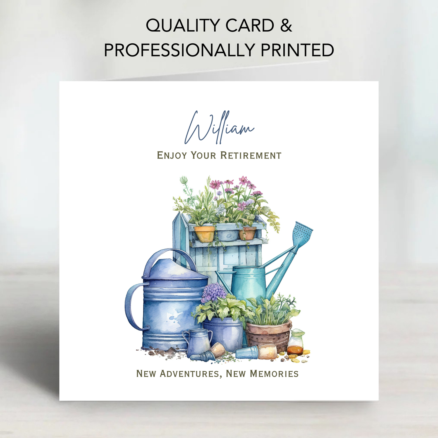 Garden Themed Retirement Card - C691