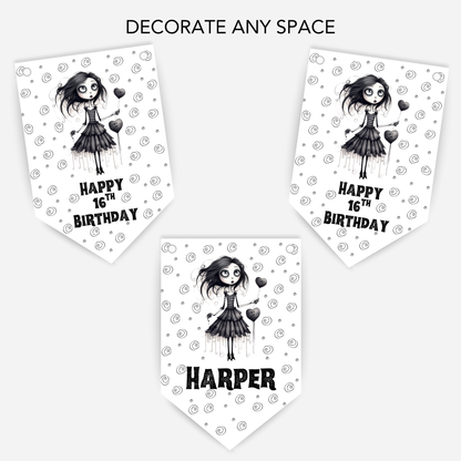 Gothic Style Bunting - B227