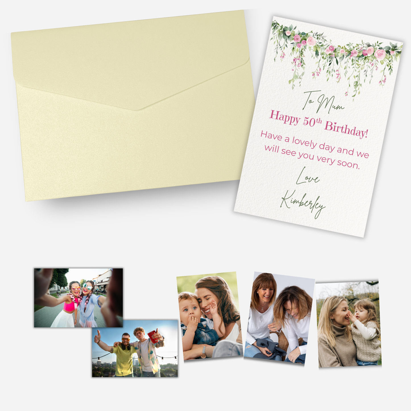 Birthday Card of Memories - Unique Photo Gift - PW2