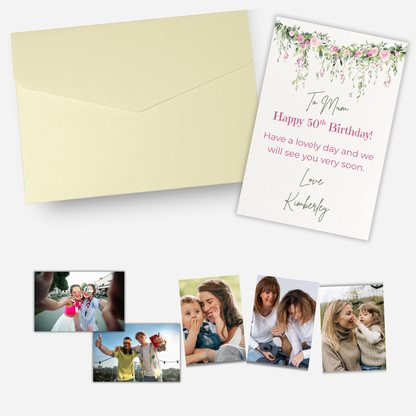 Birthday Card of Memories - Unique Photo Gift - PW2