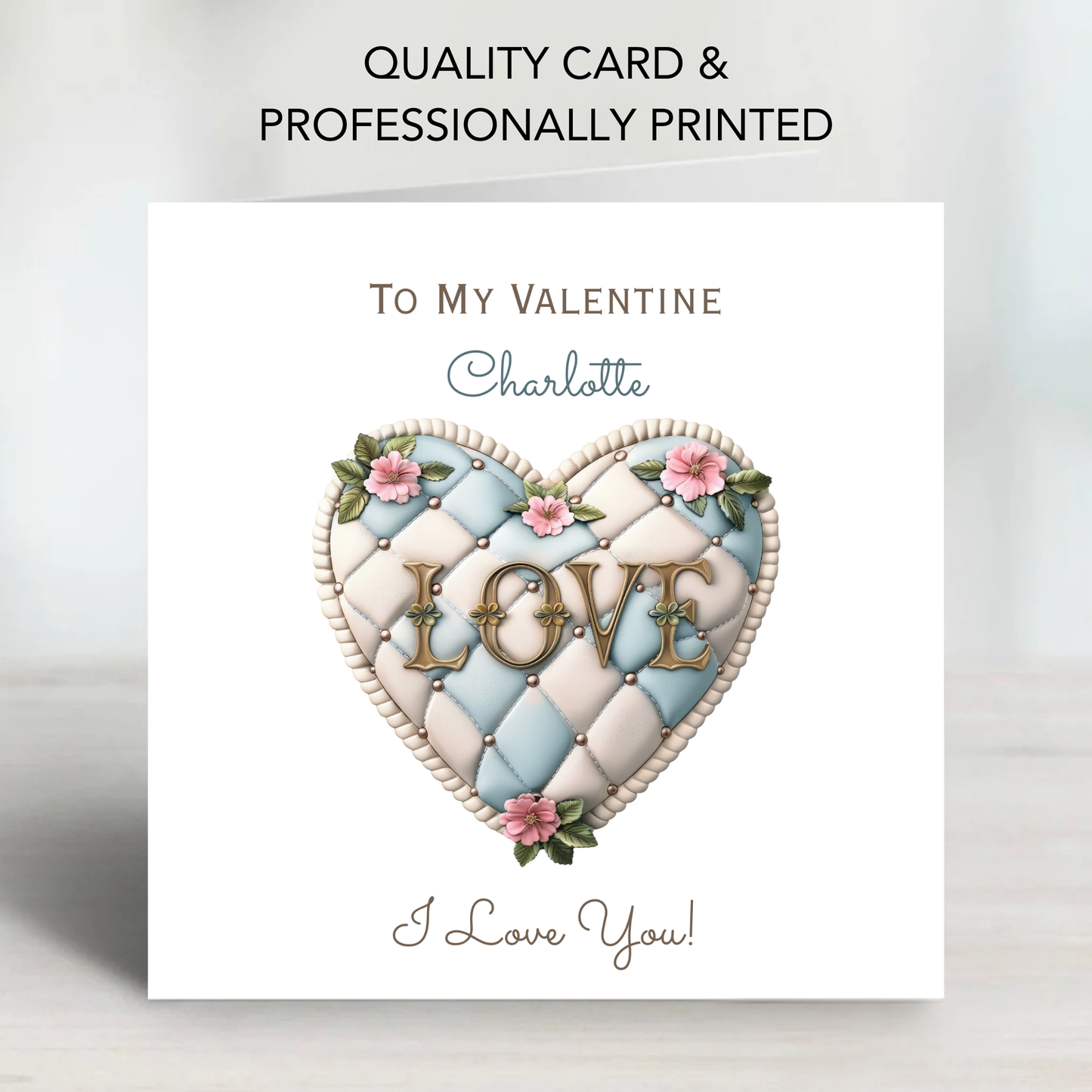 Valentine’s Day Heart Card  - C714