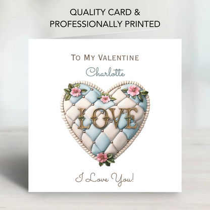 Valentine’s Day Heart Card  - C714