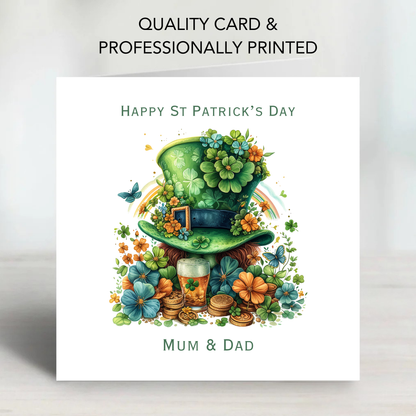 St Patrick's Day Card - C808