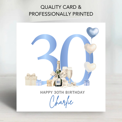 30th Birthday Card - C860