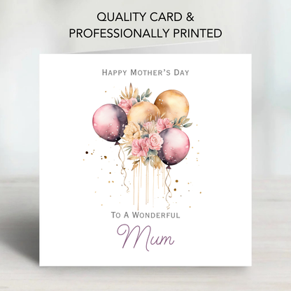 Mother's Day Card - Modern Design - C736