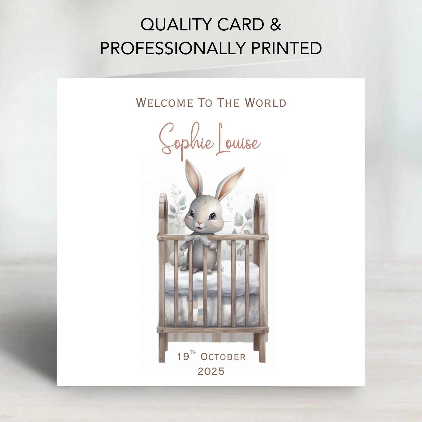 Welcome To The World Card - C669