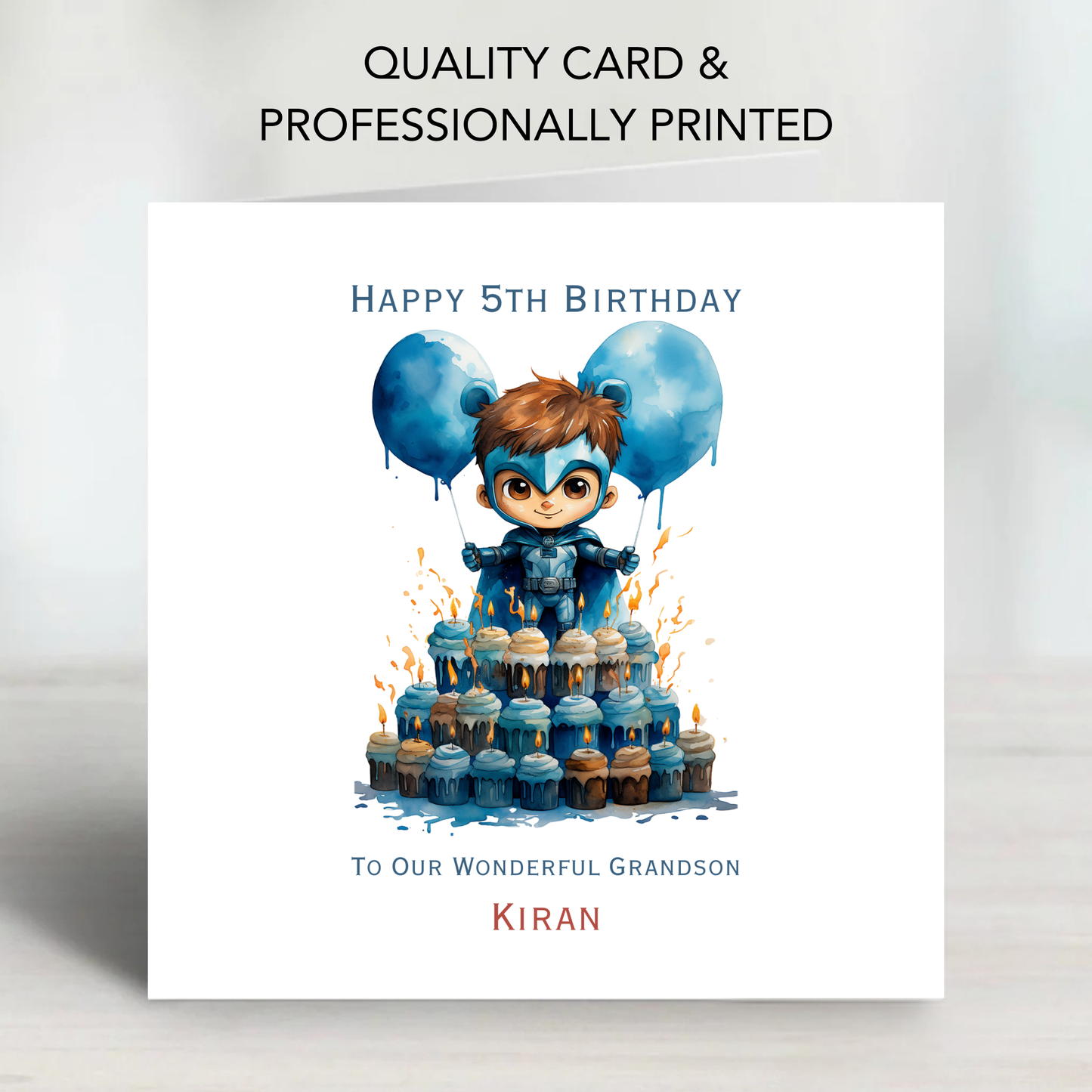 Superhero Birthday Card - C549