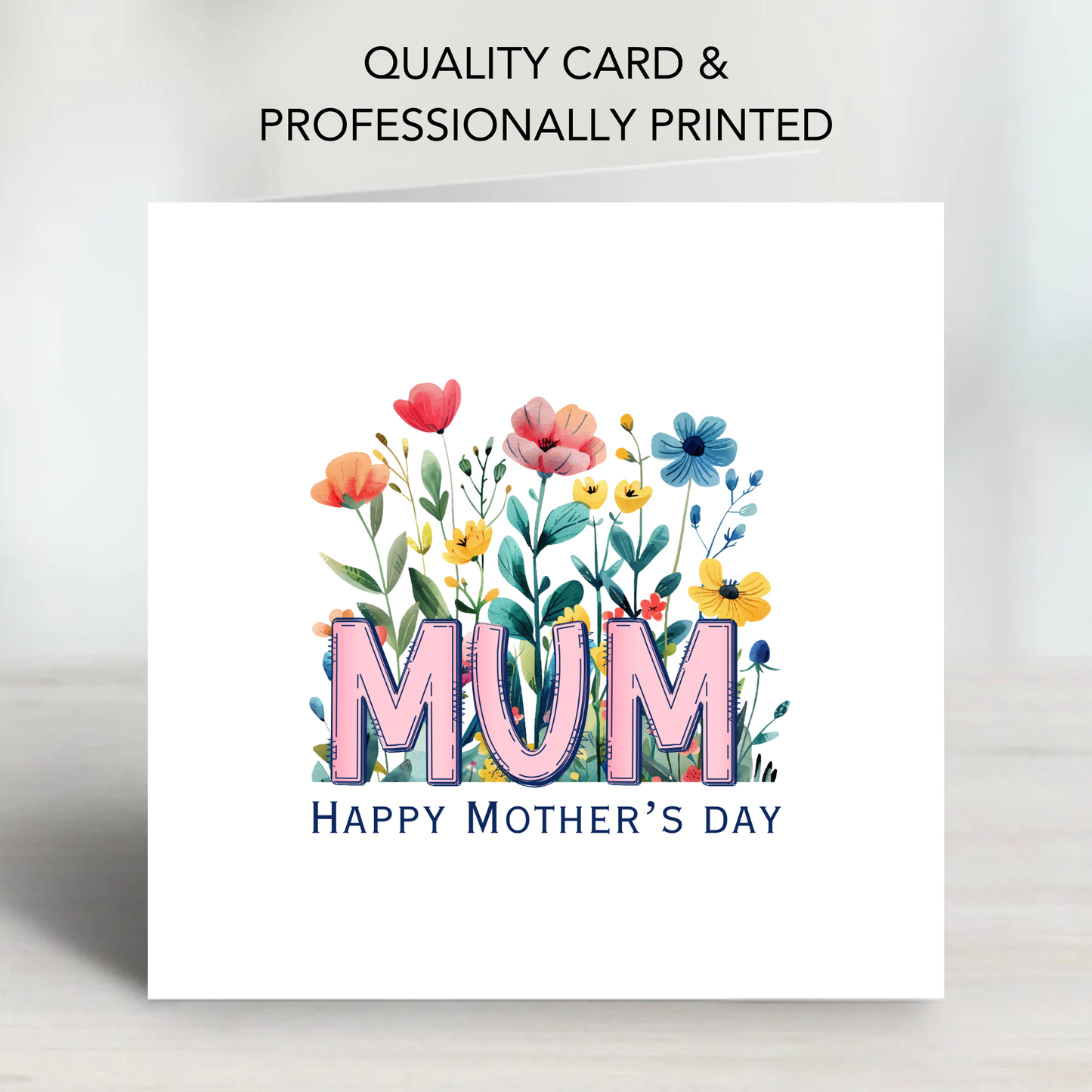 Mother's Day Card - Floral Design - C730