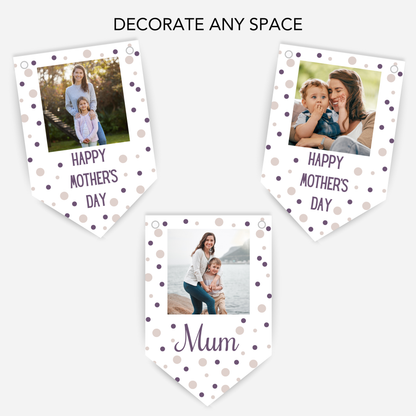 Mother's Day Photo Bunting - B249