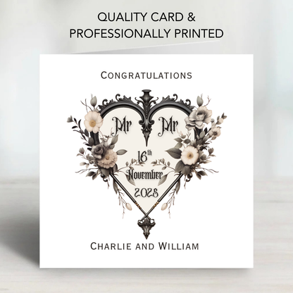 Gothic Style Heart - C639