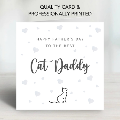 Fathers Day Card From the Cat! - C796