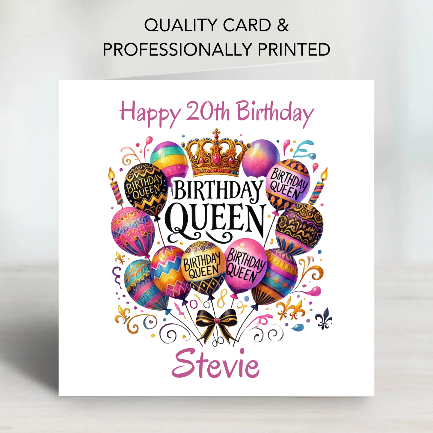 Birthday Queen! Birthday Card - C678