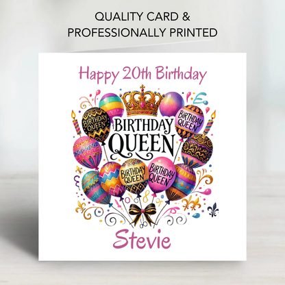 Birthday Queen! Birthday Card - C678