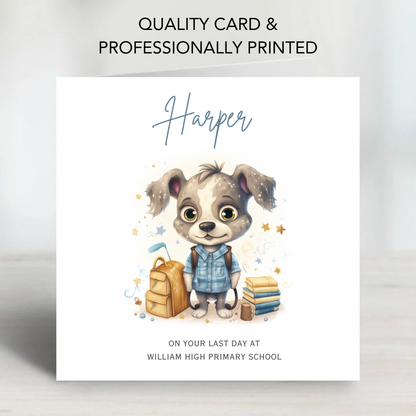 First or Last Day of School Card - C210