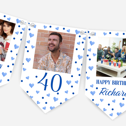 Personalised Photo Bunting Party Decoration - B283