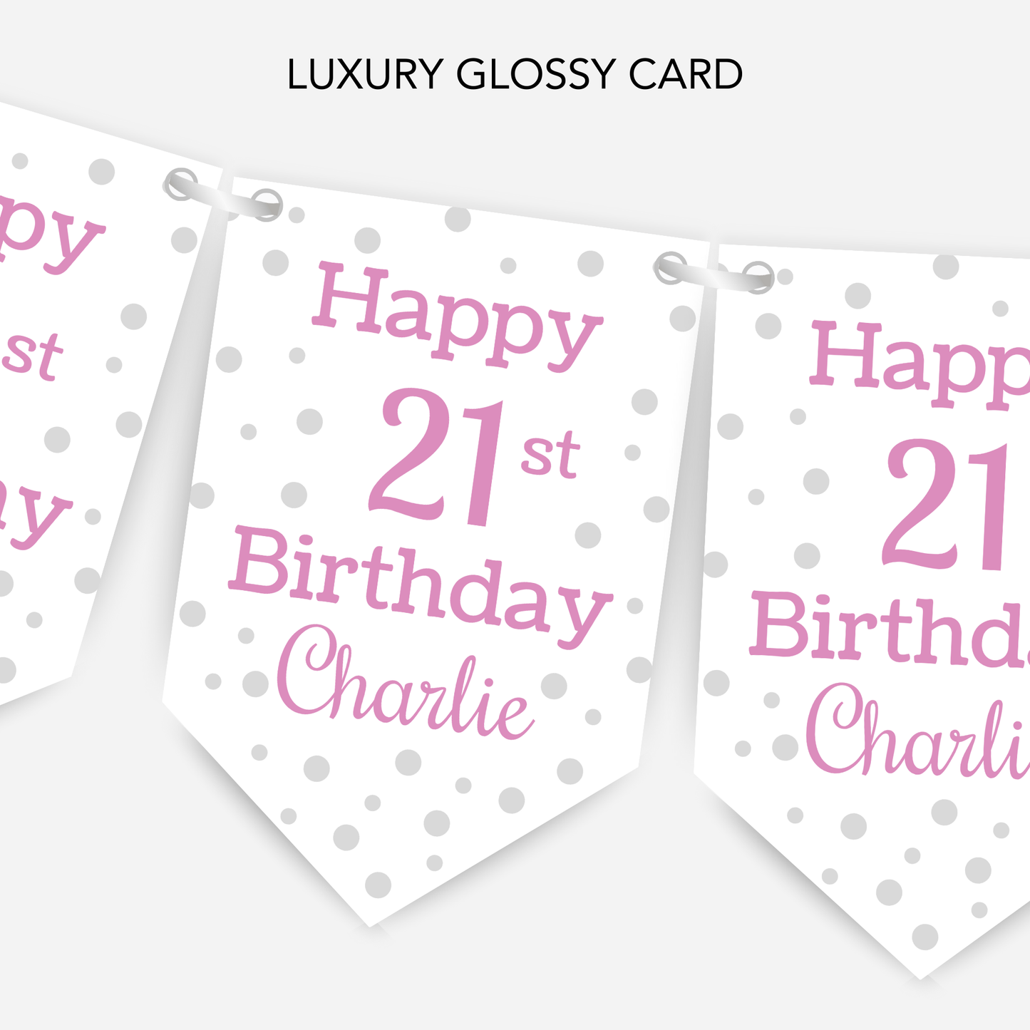 Smaller Birthday Bunting - S126