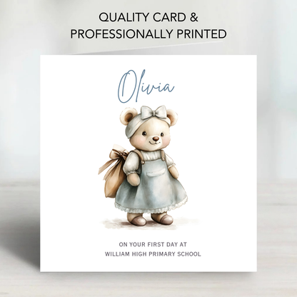 First or Last Day of School Card - C212