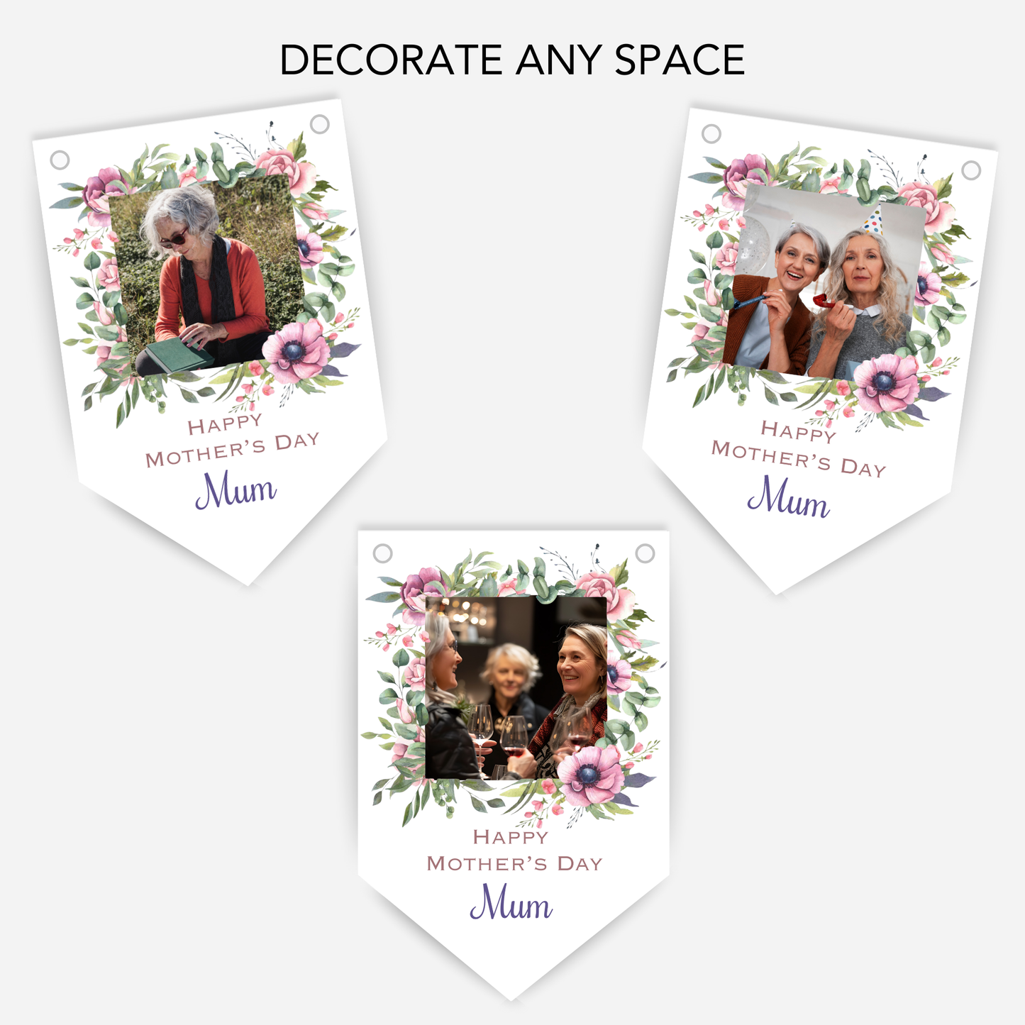 Mother's Day Photo Bunting - B247