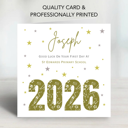 First or Last Day of School Card - C203