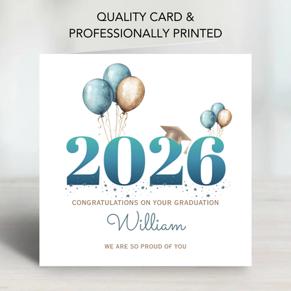 Graduation Congratulations Card - C825