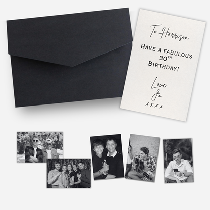 Birthday Card of Memories - Unique Photo Gift - PW4