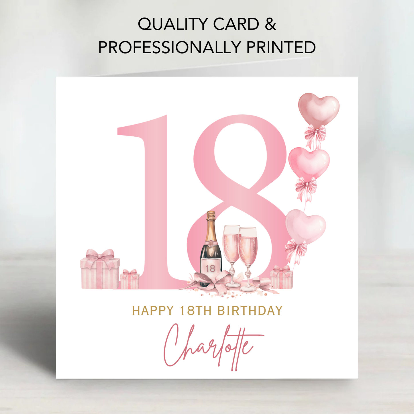 18th Birthday Card - C854