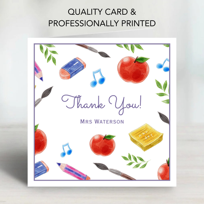 Teacher Thank you Card - C154