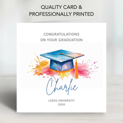 Graduation Congratulations Card - C828
