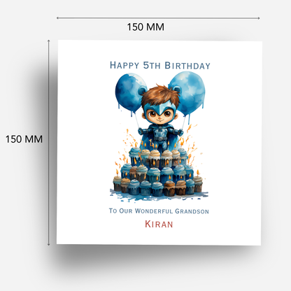 Superhero Birthday Card - C549