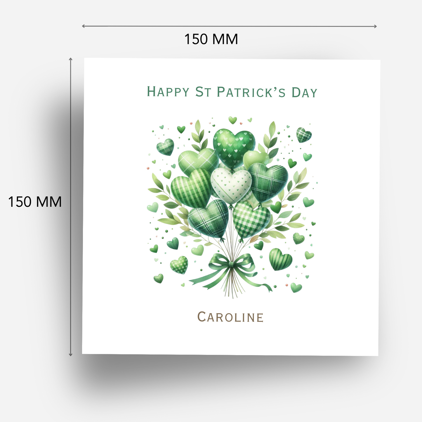 St Patrick's Day Card - C807
