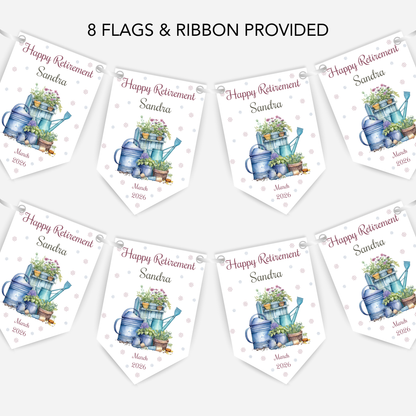 Retirement or any occasion bunting - B258