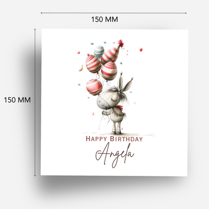 Funny Horse Birthday Card - C569