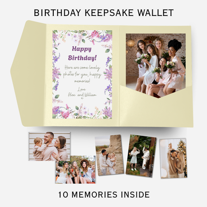 Birthday Card of Memories - Unique Photo Gift - PW5