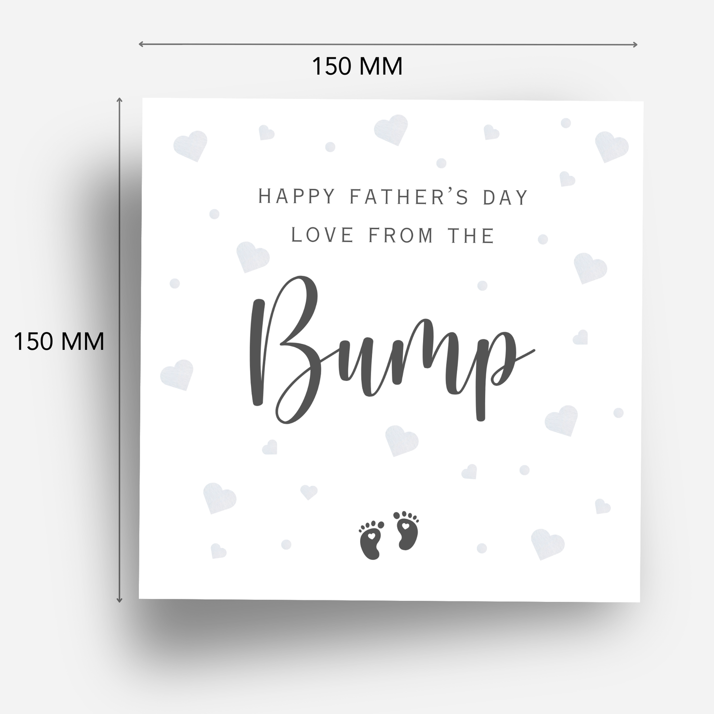 Soon to be Daddy - Father's Day Card From the Bump! - C772