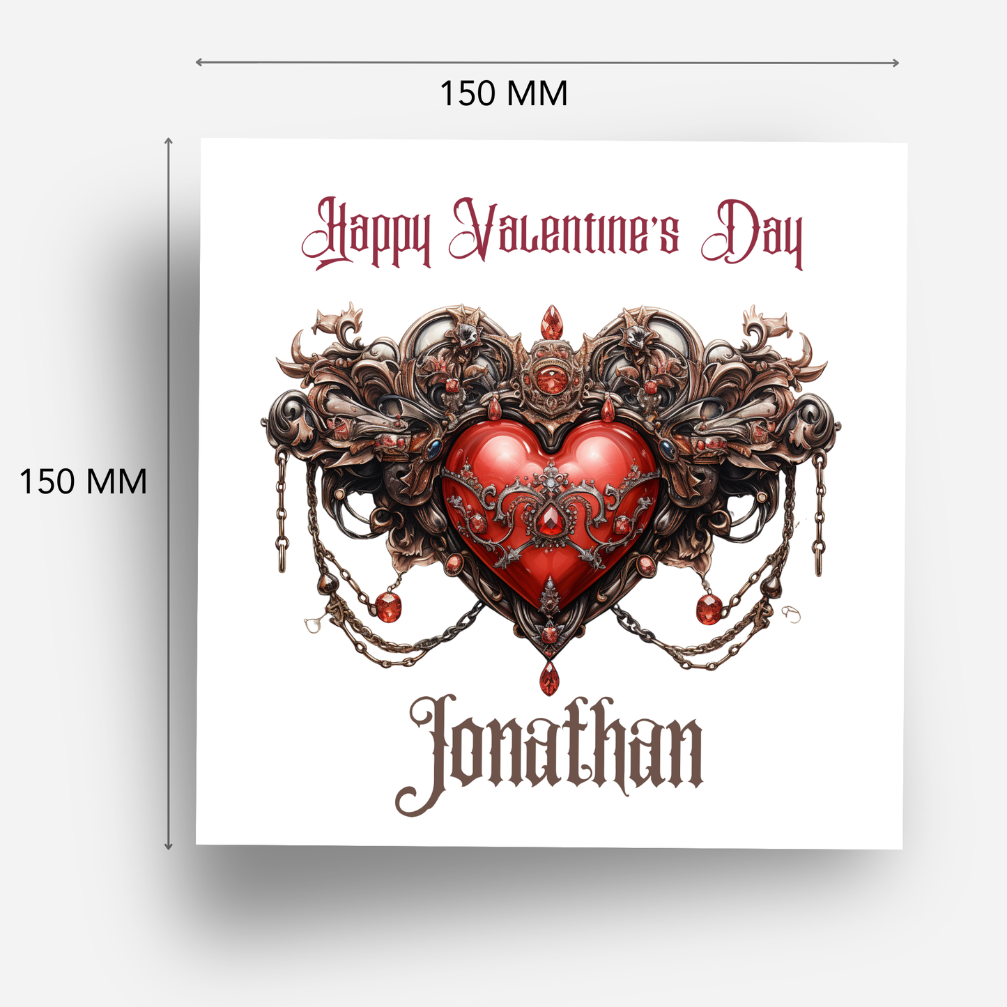 Valentine’s Day Card - Alternative Design - C715