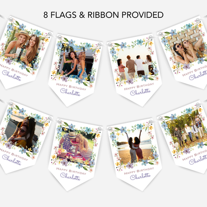 Birthday Photo Bunting - B246