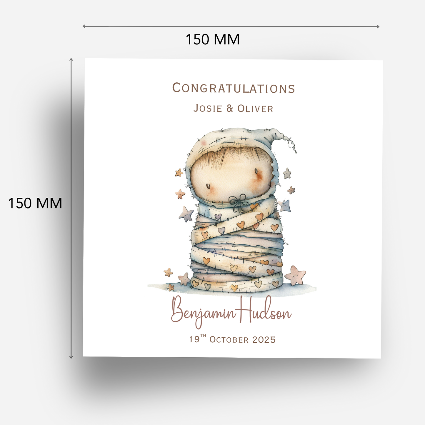 New Baby Congratulations Card - C668