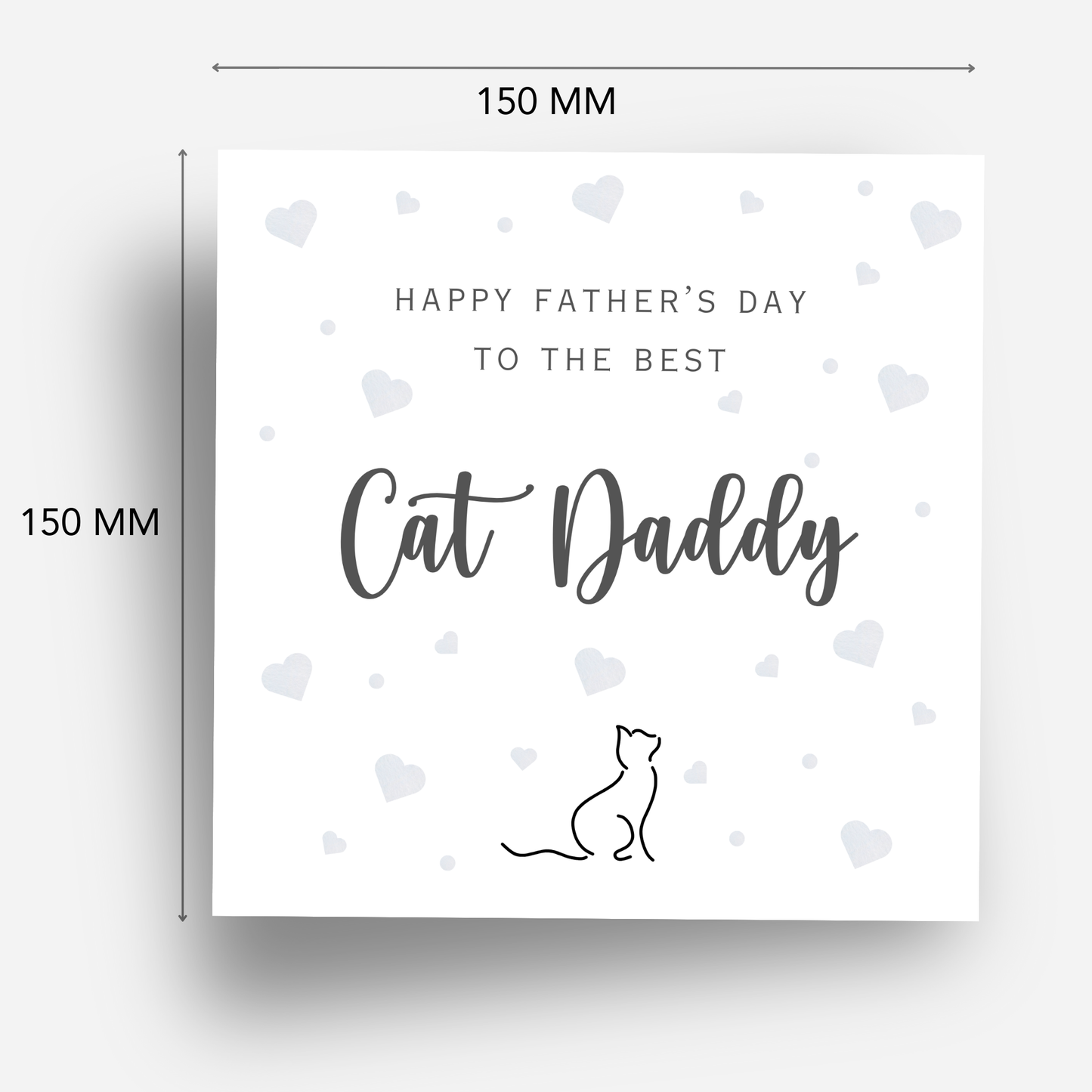 Fathers Day Card From the Cat! - C796