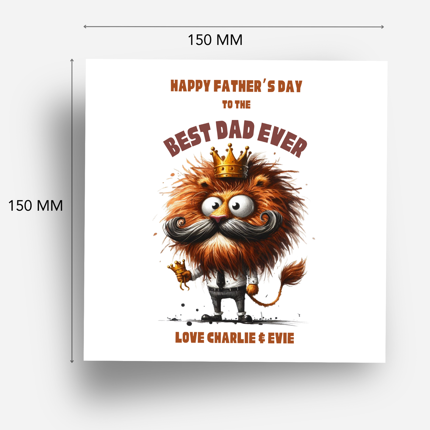 Fathers Day Card - Best Dad Ever - C803