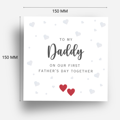 First Fathers Day Card - Modern and Simple Design - C769
