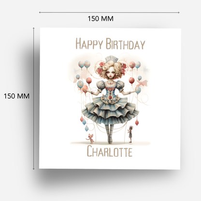 Alternative Gothic Style Birthday Card - C628