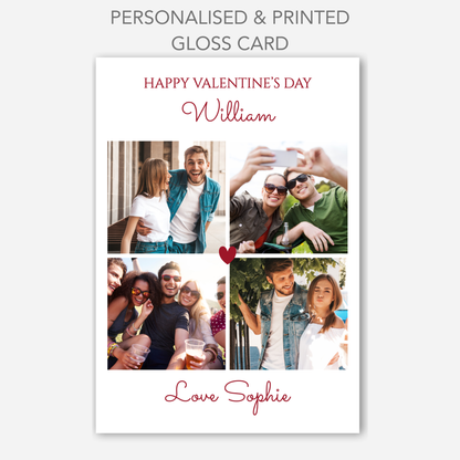 Valentine Photo Card Colour Photos - PC29