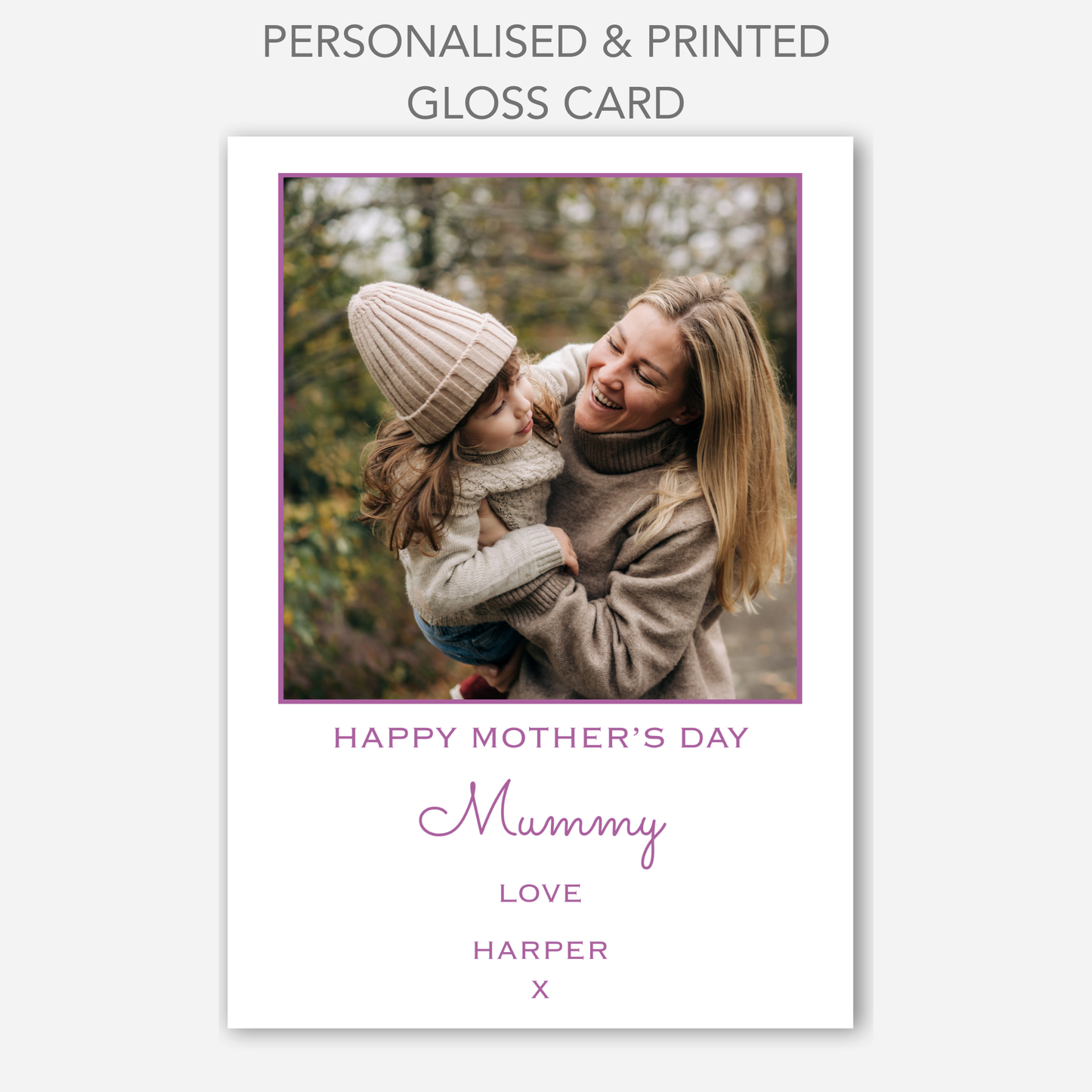 Mother's Day Photo Card - PC34